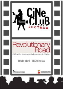 Cineclub de lectura presenta 'Revolucionary Road'