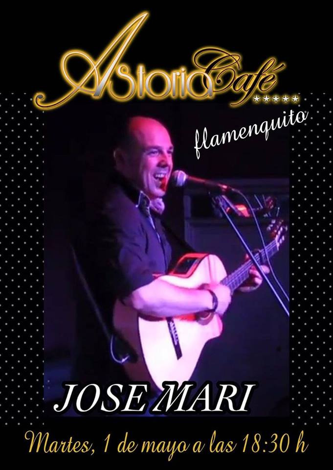 Concierto de flamenquito con Jose Mari en Astoria Café