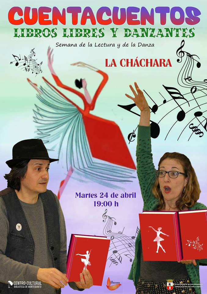 Cuentacuentos familiar ‘Libros libres y danzantes’ con La Cháchara