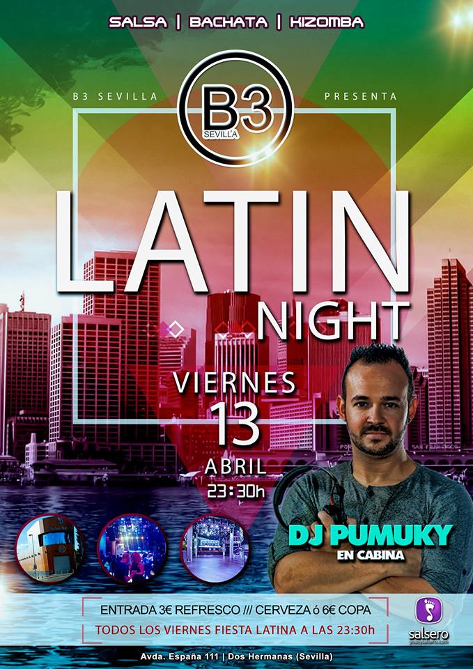 Latin Night en B3 Sevilla