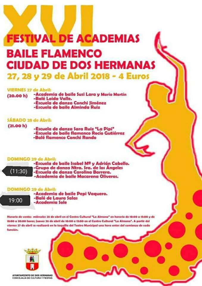 XVI Festival de Academias de Baile Flamenco Ciudad de Dos Hermanas