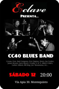 CC40 Blues Band en Sala Enclave
