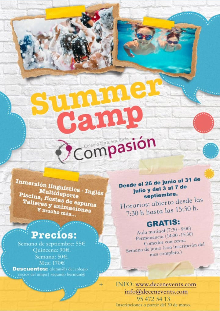 Summer Camp 2018 Compasión