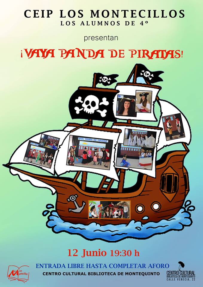 Teatro infantil 'Vaya panda de piratas' CEIP Los Montecillos