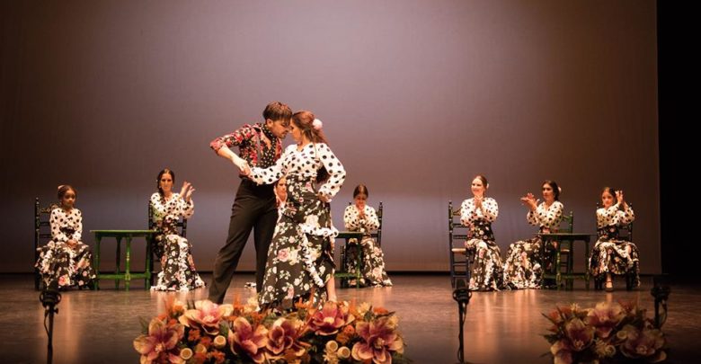 Ballet Rocío Gutiérrez en la Peña Cultural Flamenca Juan Talega