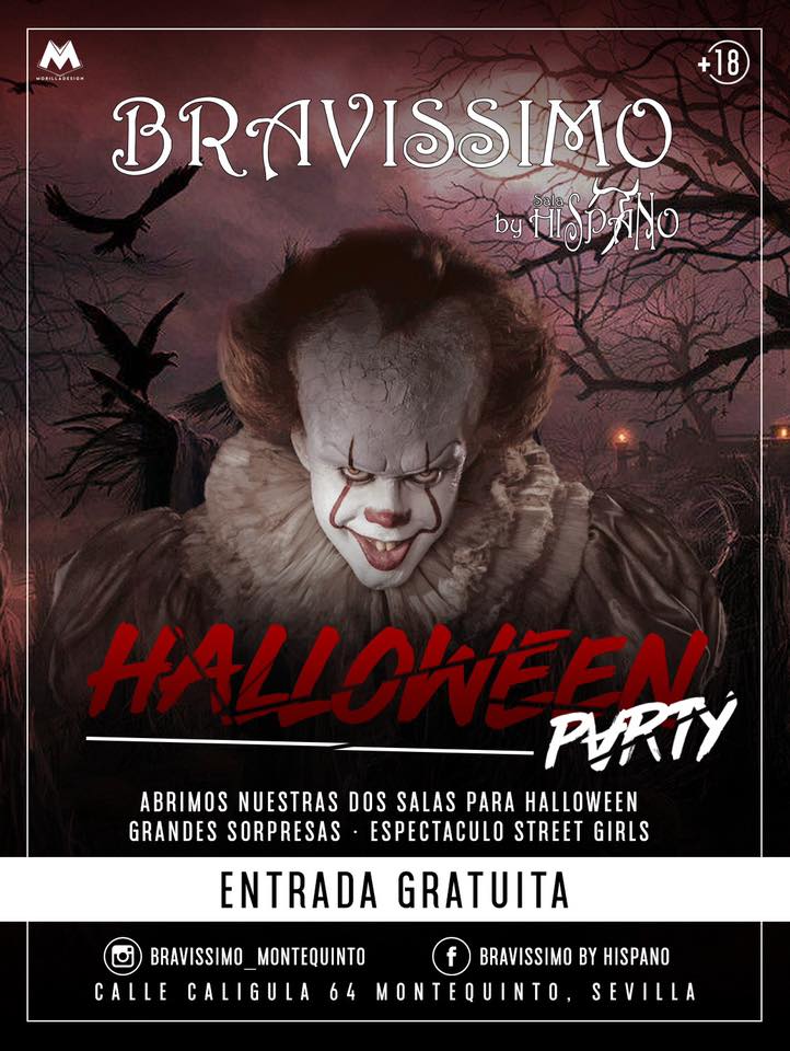 Halloween Party en Bravissimo by Hispano 2018