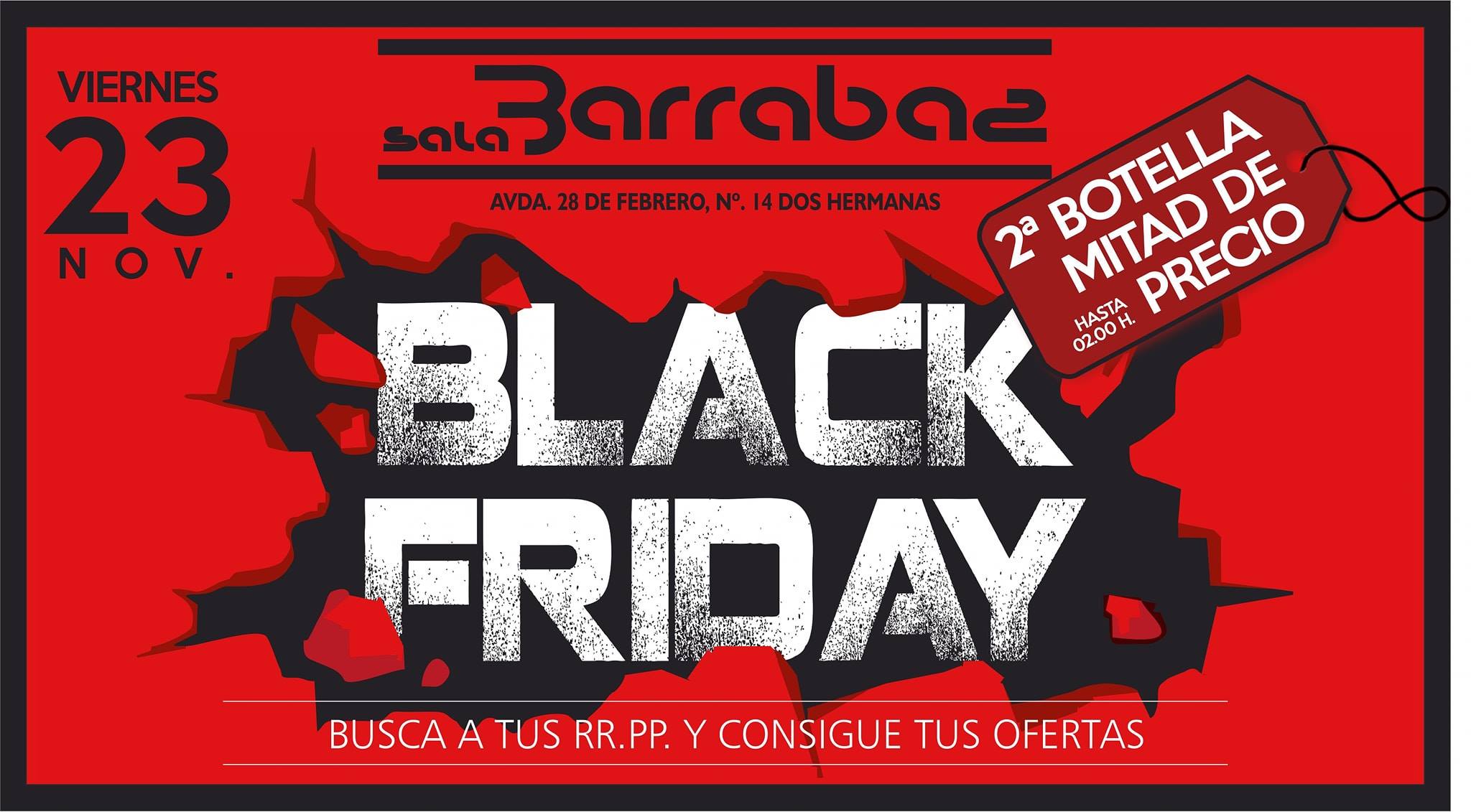 Black Friday y promociones en Sala Barrabás