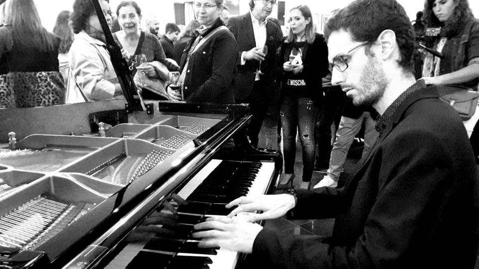 Día de la Música concierto de piano en la Biblioteca de Montequinto