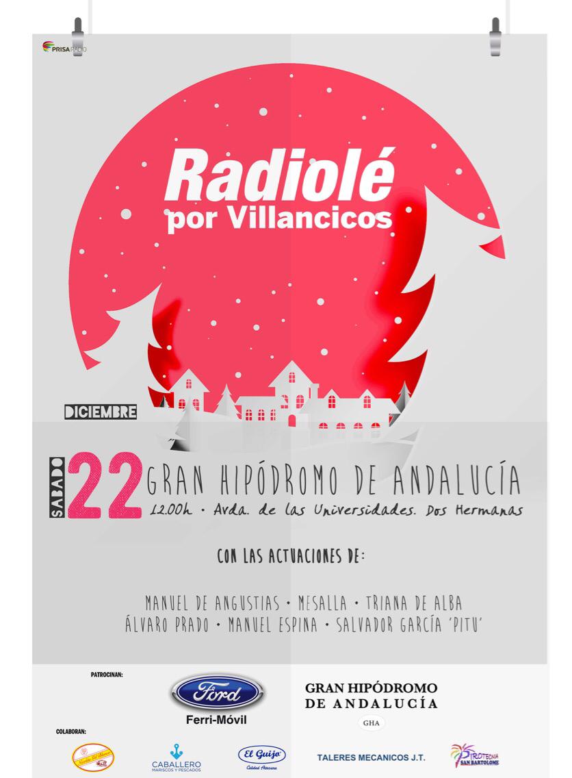 Radiolé por Villancicos en el Gran Hipódromo de Andalucía