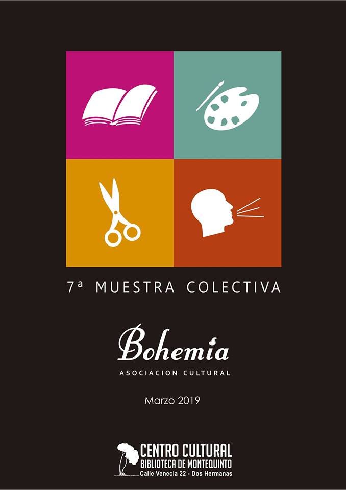 7ª Muestra Colectiva de la Asociación Bohemia Cultural en el Centro Cultural Biblioteca de Montequinto